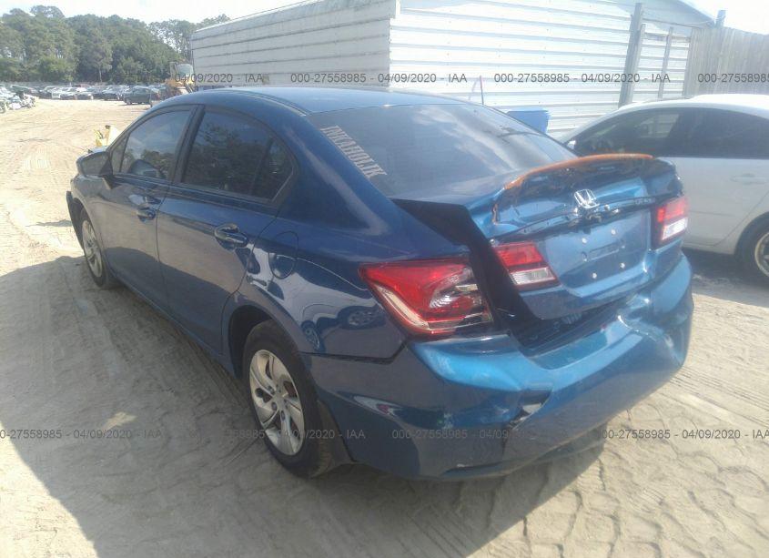 Photo 3 of 2014 Honda Civic LX (VIN 19XFB2F53EE084848)