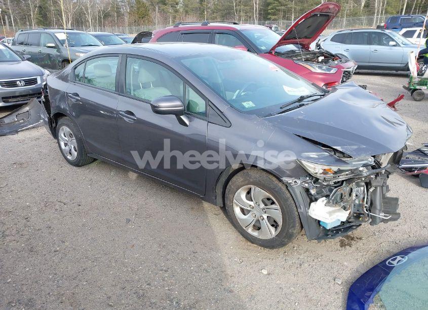 2014 Honda Civic LX (VIN 19XFB2F53EE230410) main photo