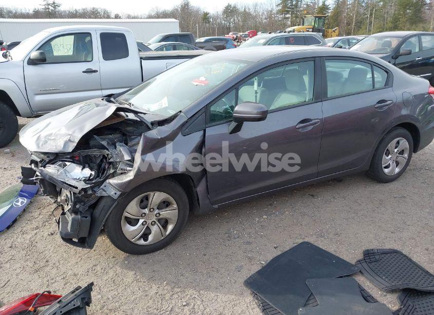 Photo 2 of 2014 Honda Civic LX (VIN 19XFB2F53EE230410)
