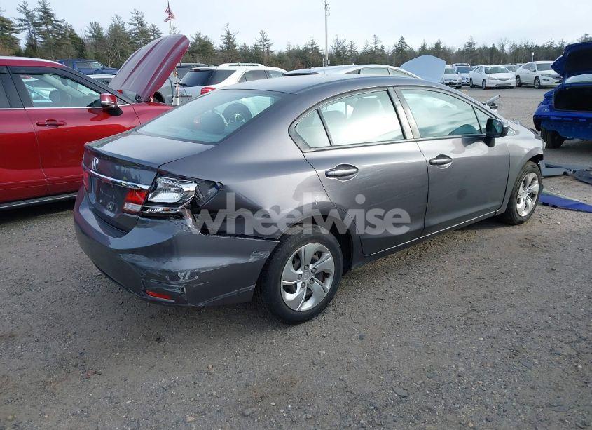 Photo 4 of 2014 Honda Civic LX (VIN 19XFB2F53EE230410)