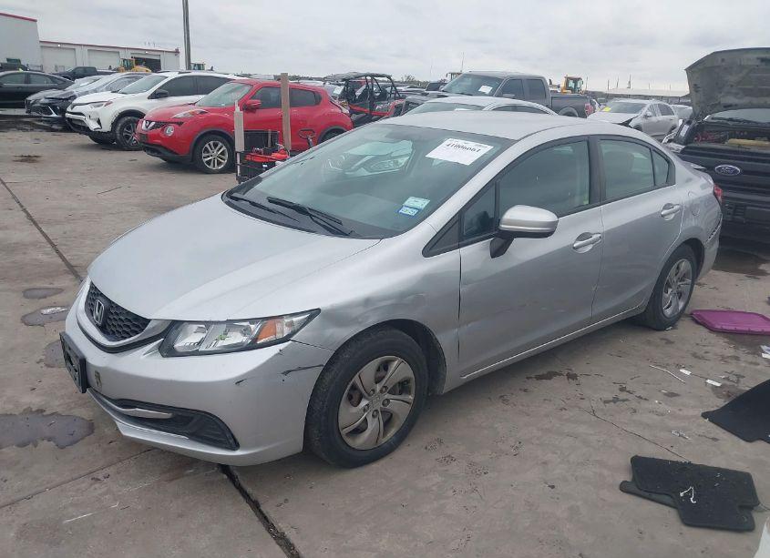 Photo 2 of 2014 Honda Civic LX (VIN 19XFB2F53EE270048)