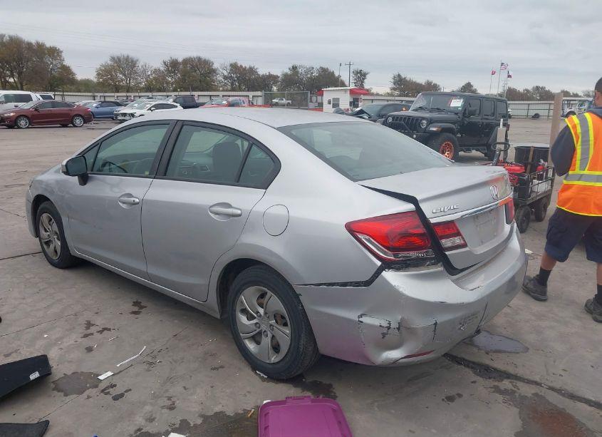 Photo 3 of 2014 Honda Civic LX (VIN 19XFB2F53EE270048)