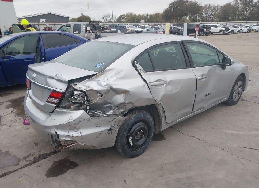 Photo 4 of 2014 Honda Civic LX (VIN 19XFB2F53EE270048)