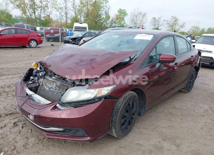 Photo 2 of 2015 Honda Civic LX (VIN 19XFB2F53FE039216)