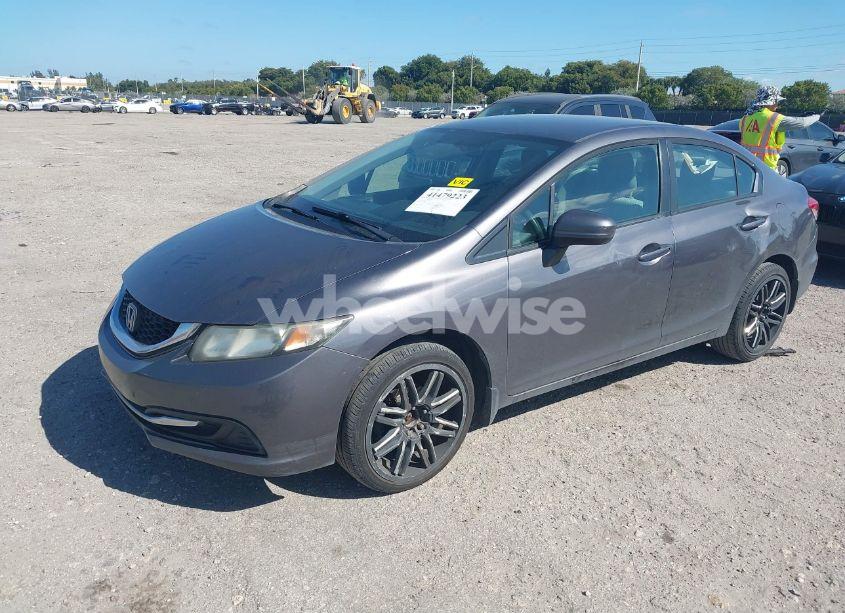 Photo 2 of 2015 Honda Civic LX (VIN 19XFB2F53FE046246)