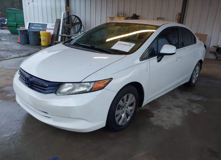 Photo 2 of 2012 Honda Civic LX (VIN 19XFB2F54CE009282)