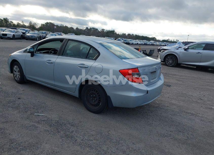 Photo 3 of 2012 Honda Civic LX (VIN 19XFB2F54CE010335)