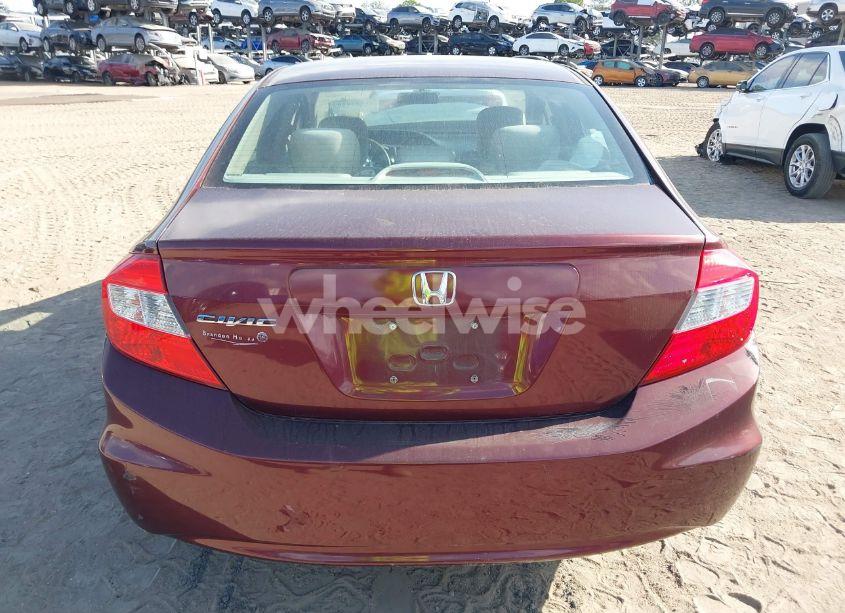 Photo 16 of 2012 Honda Civic LX (VIN 19XFB2F54CE037583)