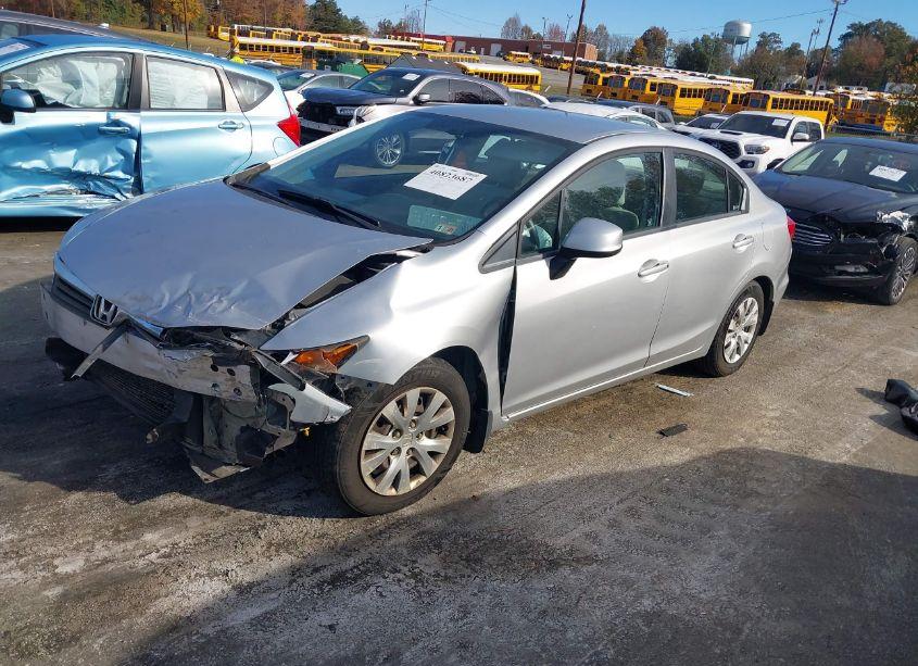 Photo 2 of 2012 Honda Civic LX (VIN 19XFB2F54CE043447)