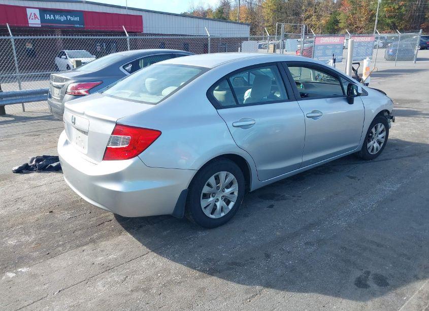 Photo 4 of 2012 Honda Civic LX (VIN 19XFB2F54CE043447)