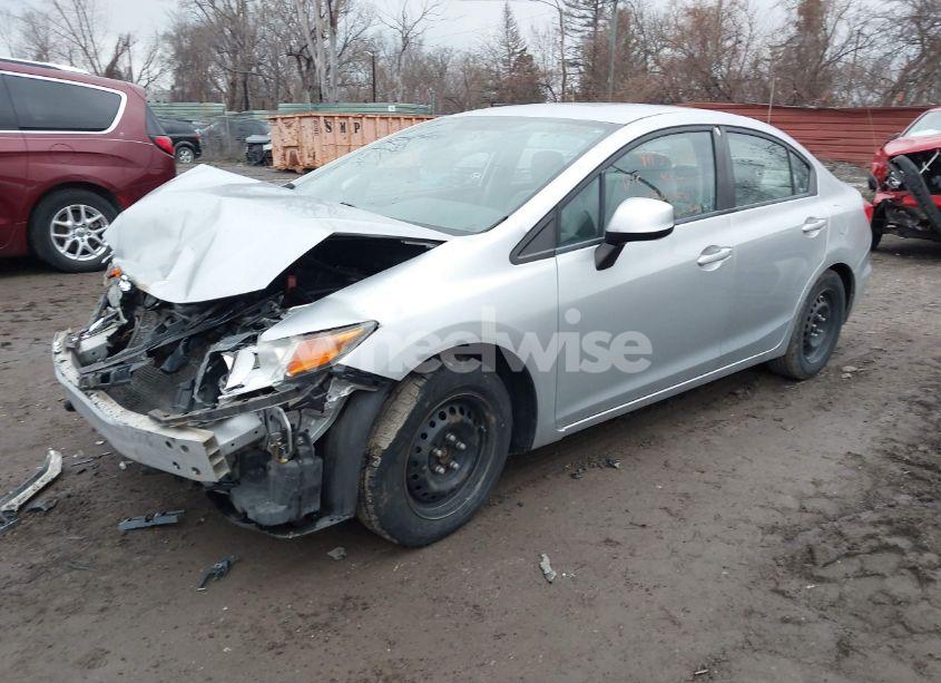 Photo 2 of 2012 Honda Civic SDN LX (VIN 19XFB2F54CE068591)