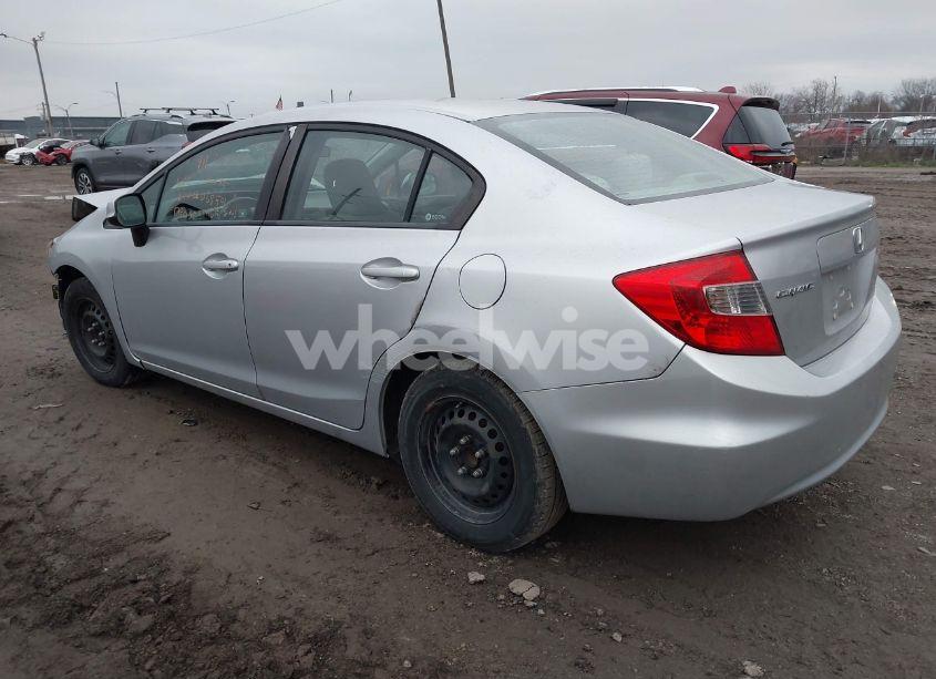 Photo 3 of 2012 Honda Civic SDN LX (VIN 19XFB2F54CE068591)