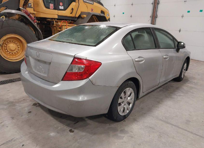 Photo 4 of 2012 Honda Civic SDN LX (VIN 19XFB2F54CE068834)