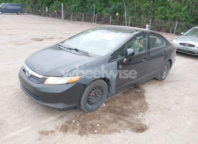 Photo 2 of 2012 Honda Civic LX (VIN 19XFB2F54CE069918)