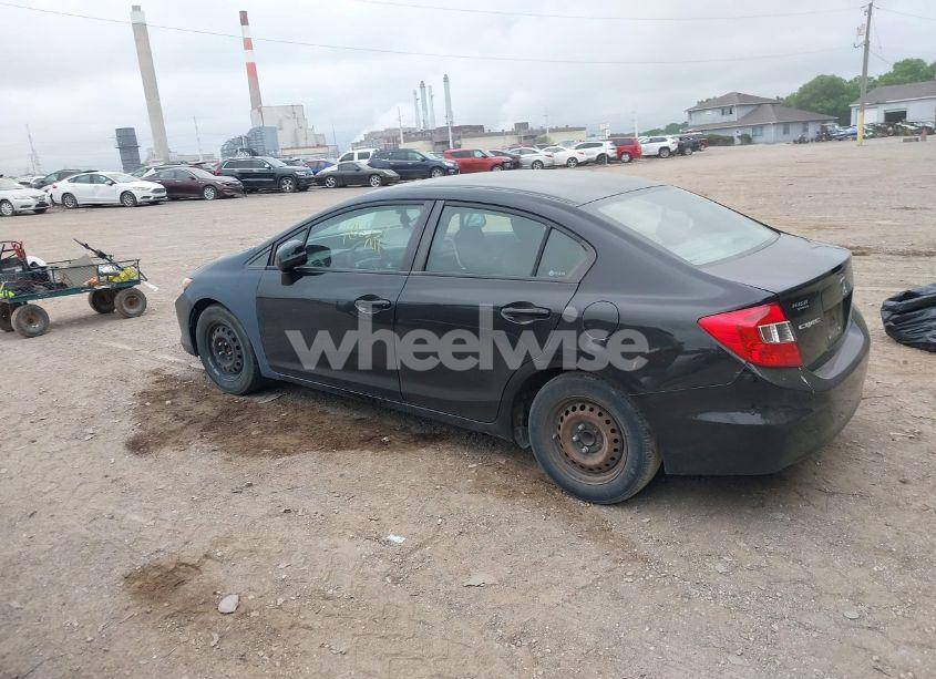 Photo 3 of 2012 Honda Civic LX (VIN 19XFB2F54CE069918)