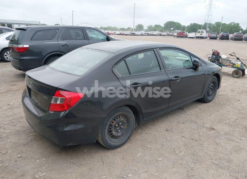 Photo 4 of 2012 Honda Civic LX (VIN 19XFB2F54CE069918)