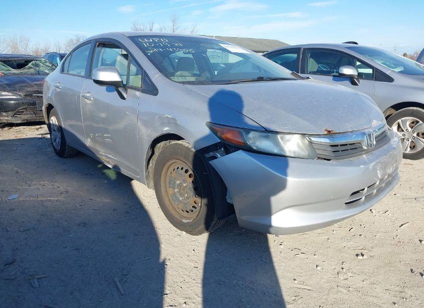 2012 Honda Civic LX (VIN 19XFB2F54CE085763) main photo