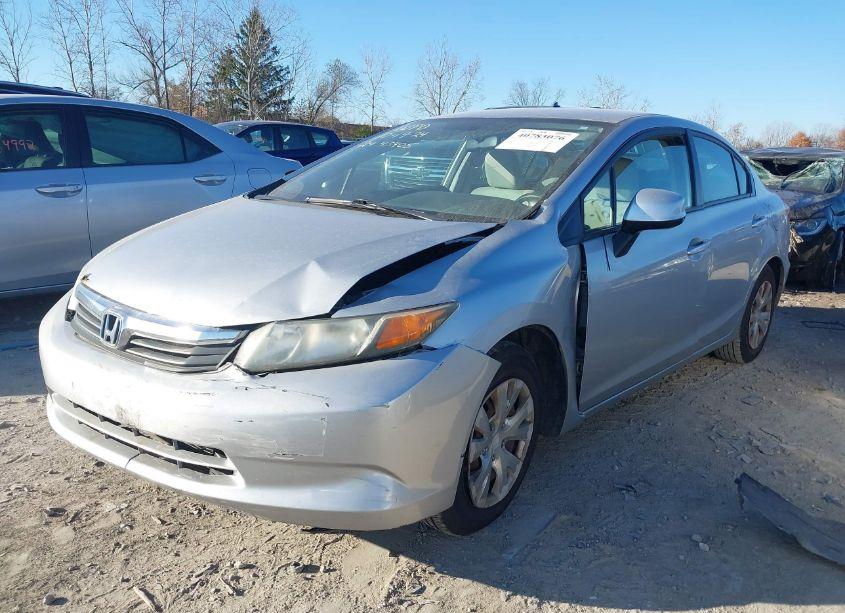 Photo 2 of 2012 Honda Civic LX (VIN 19XFB2F54CE085763)