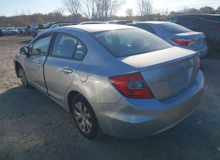 Photo 3 of 2012 Honda Civic LX (VIN 19XFB2F54CE085763)