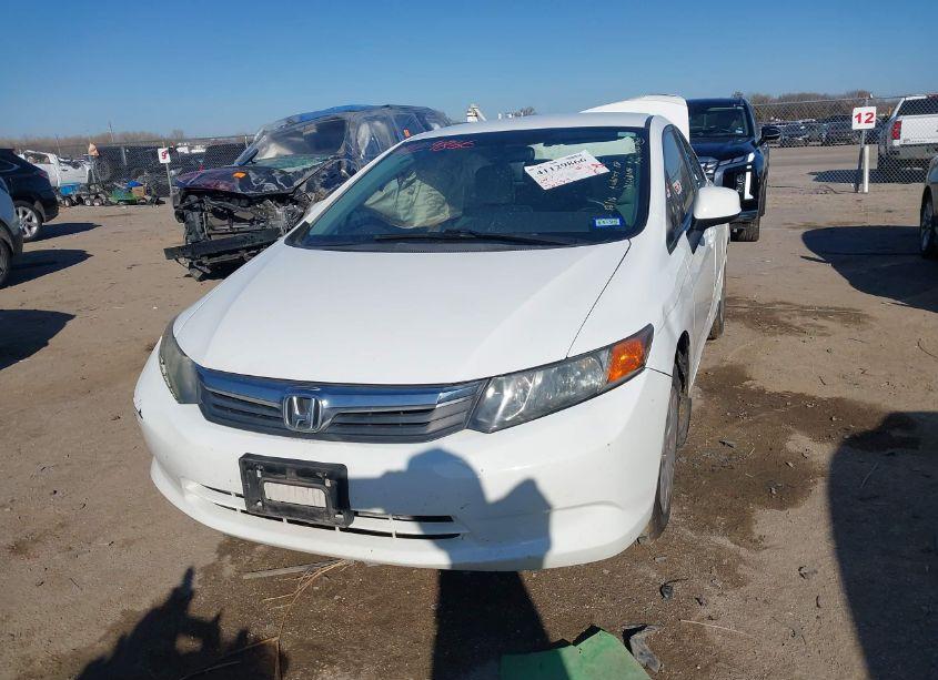 Photo 2 of 2012 Honda Civic SDN LX (VIN 19XFB2F54CE089084)