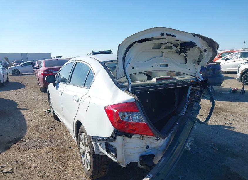 Photo 3 of 2012 Honda Civic SDN LX (VIN 19XFB2F54CE089084)