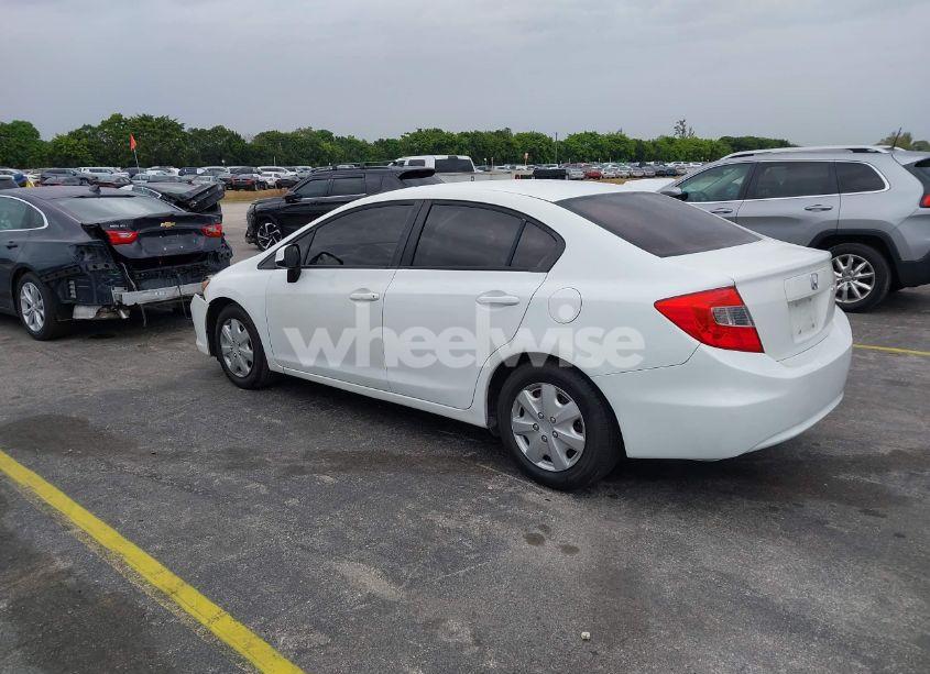 Photo 3 of 2012 Honda Civic LX (VIN 19XFB2F54CE089327)