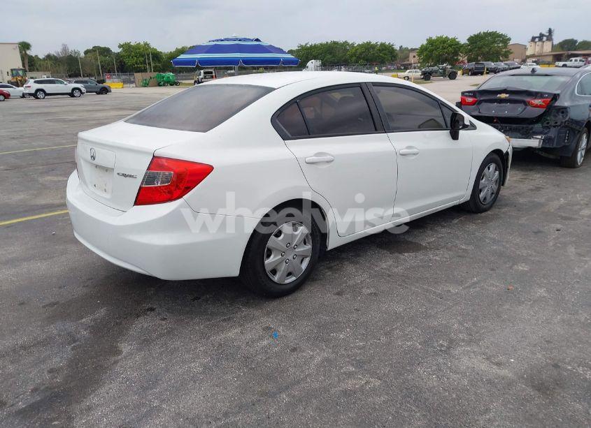 Photo 4 of 2012 Honda Civic LX (VIN 19XFB2F54CE089327)