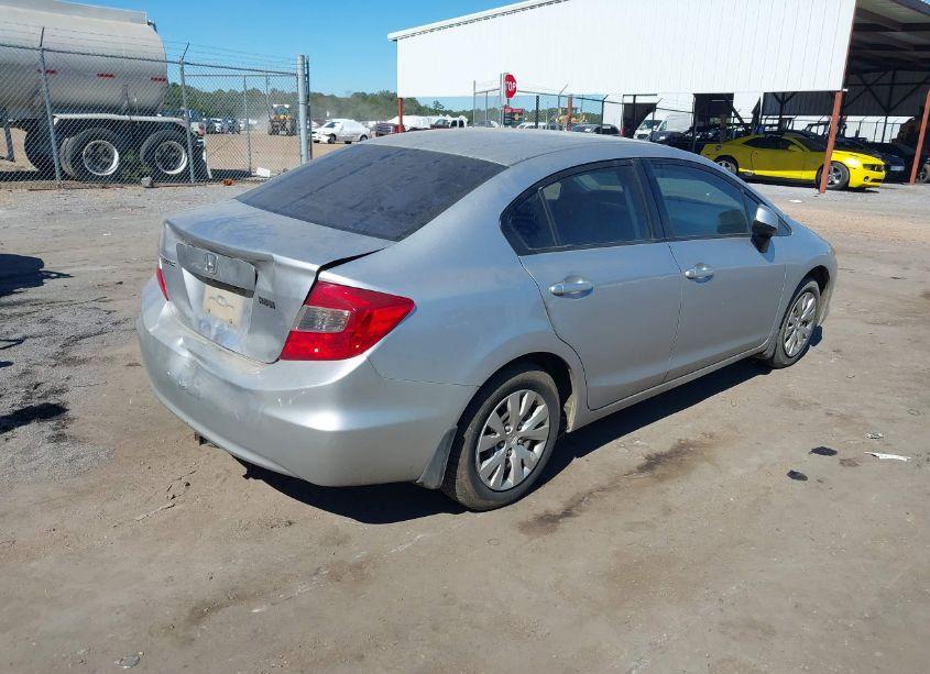 Photo 4 of 2012 Honda Civic SDN LX (VIN 19XFB2F54CE093894)