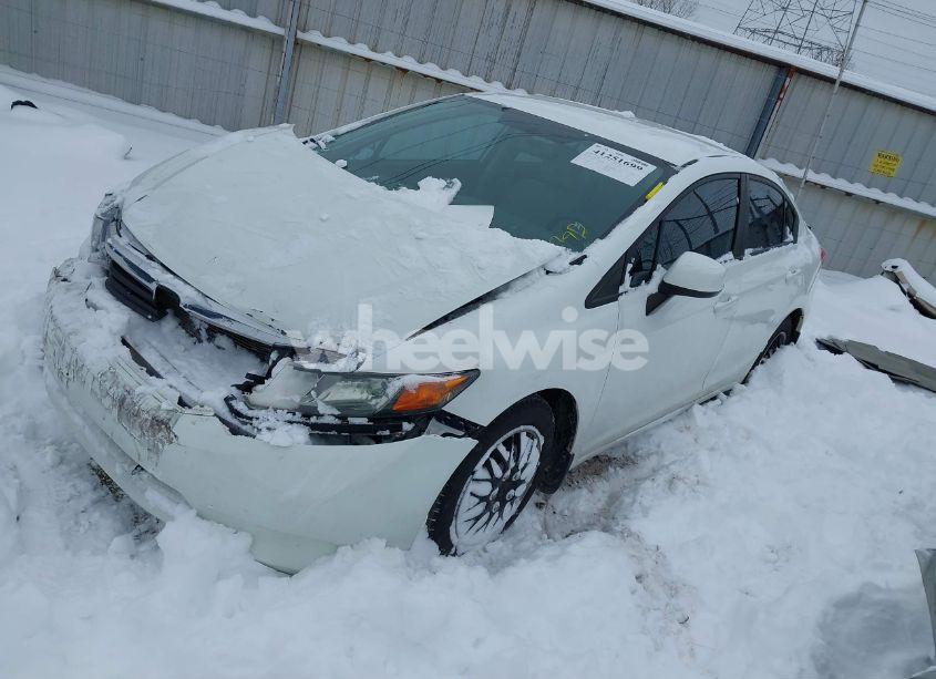 Photo 2 of 2012 Honda Civic SDN LX (VIN 19XFB2F54CE094088)