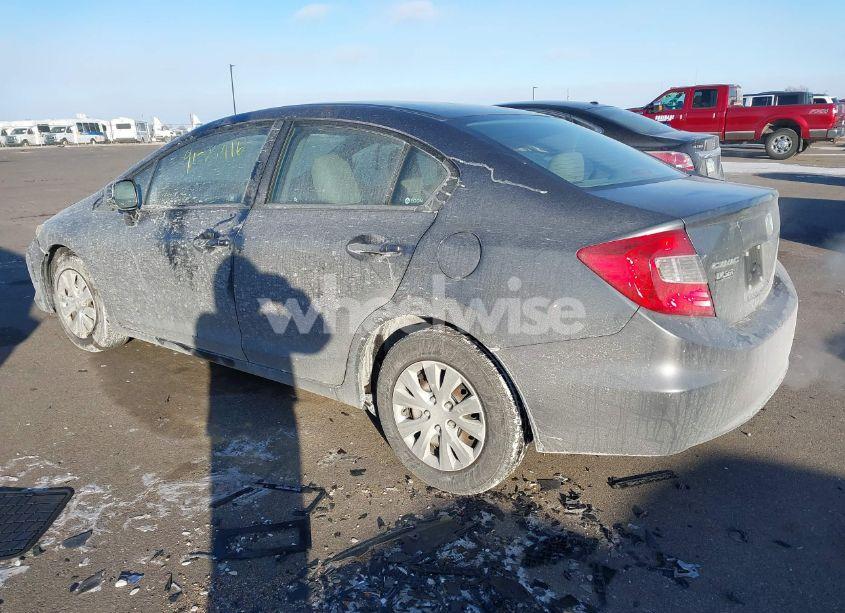 Photo 3 of 2012 Honda Civic LX (VIN 19XFB2F54CE105798)