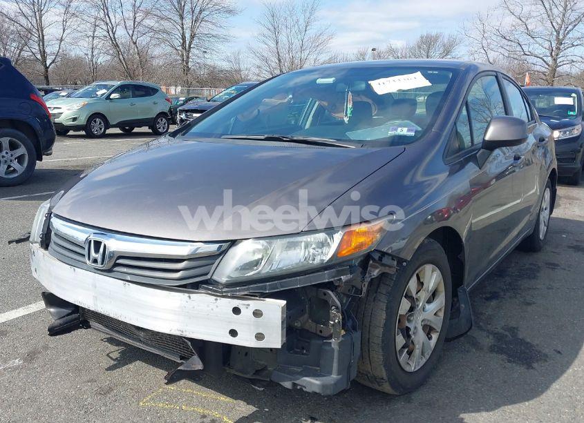Photo 2 of 2012 Honda Civic LX (VIN 19XFB2F54CE107888)