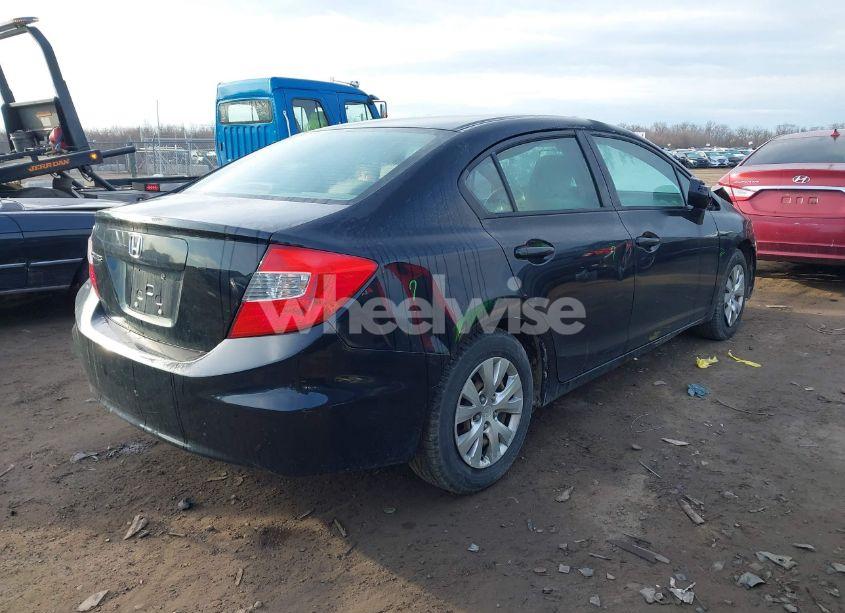 Photo 4 of 2012 Honda Civic LX (VIN 19XFB2F54CE109754)