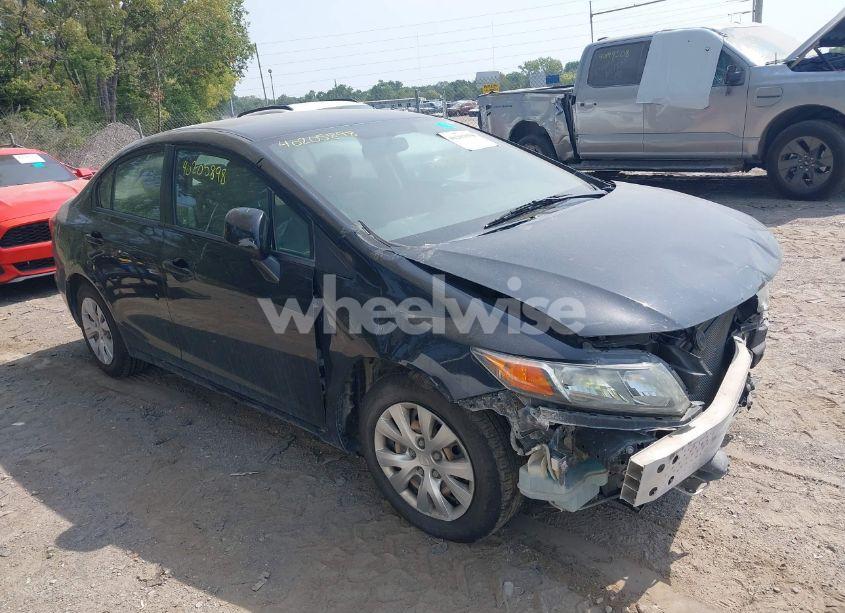 2012 Honda Civic LX (VIN 19XFB2F54CE109821) main photo