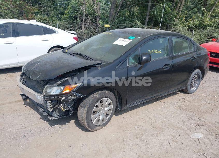 Photo 2 of 2012 Honda Civic LX (VIN 19XFB2F54CE109821)