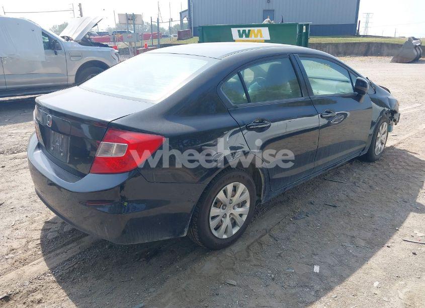 Photo 4 of 2012 Honda Civic LX (VIN 19XFB2F54CE109821)