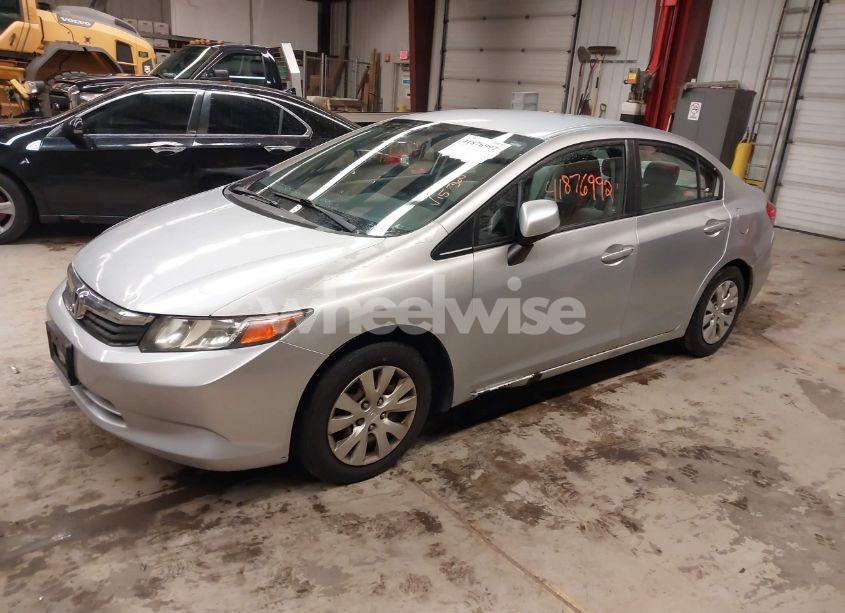 Photo 2 of 2012 Honda Civic LX (VIN 19XFB2F54CE321019)