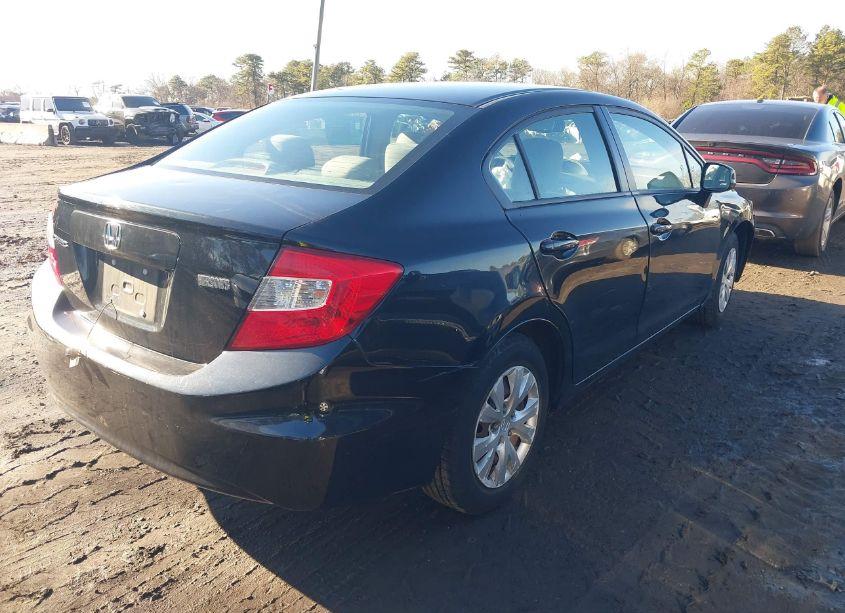 Photo 4 of 2012 Honda Civic SDN LX (VIN 19XFB2F54CE330934)