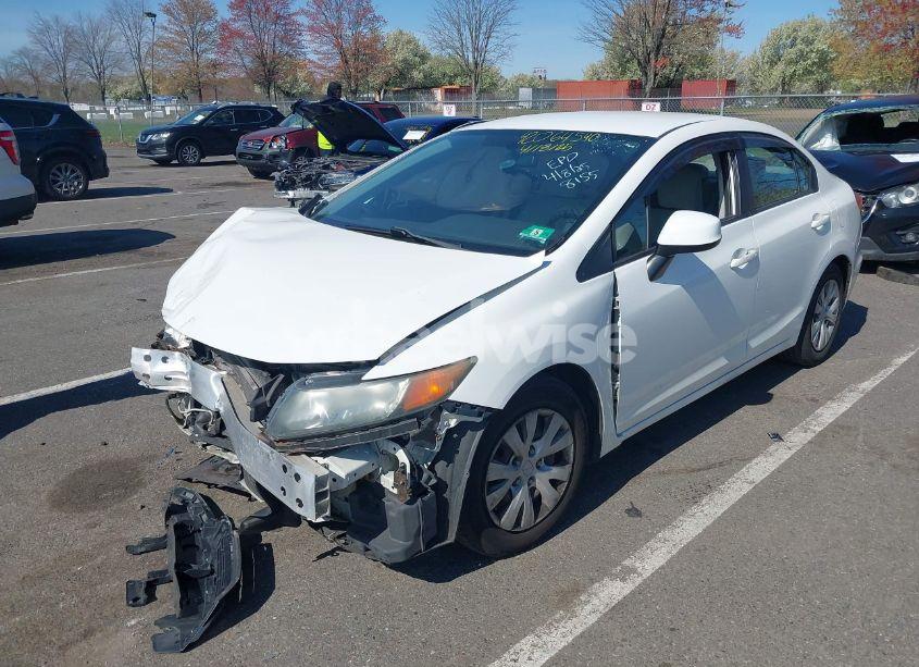 Photo 2 of 2012 Honda Civic LX (VIN 19XFB2F54CE348155)