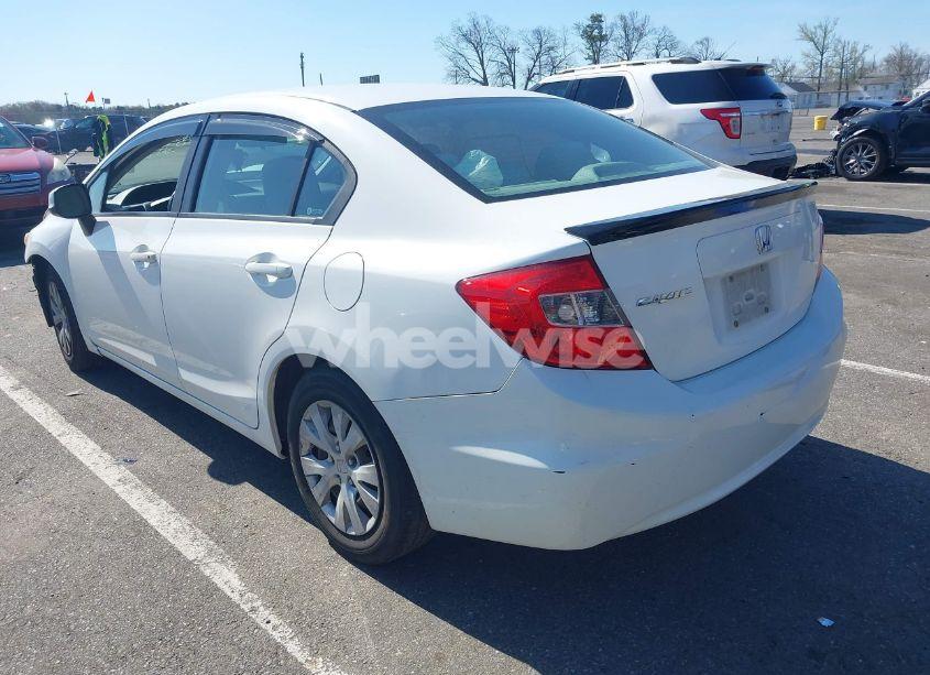 Photo 3 of 2012 Honda Civic LX (VIN 19XFB2F54CE348155)