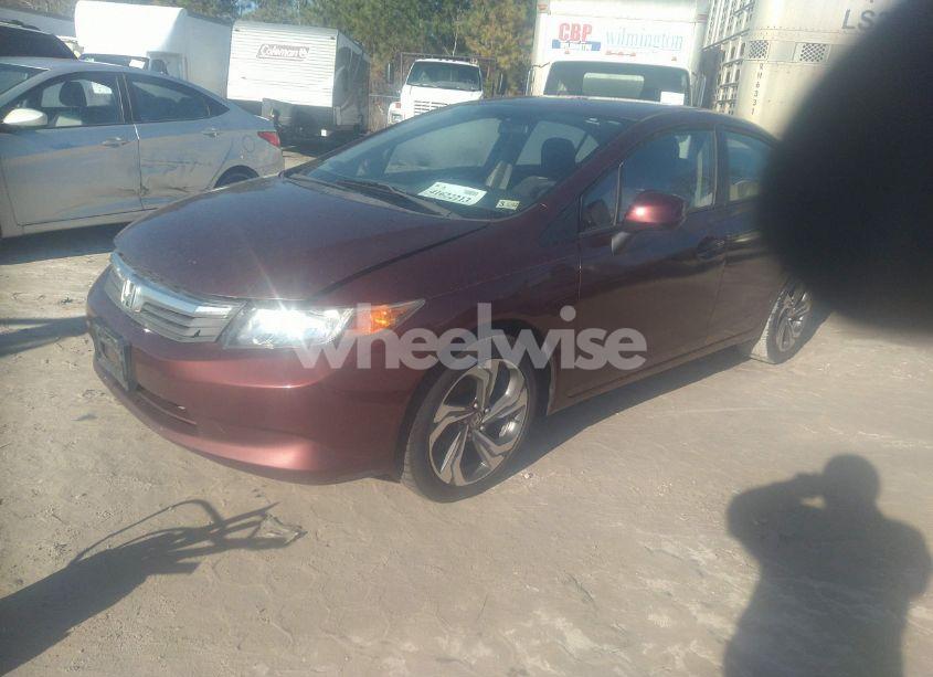 Photo 2 of 2012 Honda Civic LX (VIN 19XFB2F54CE351170)