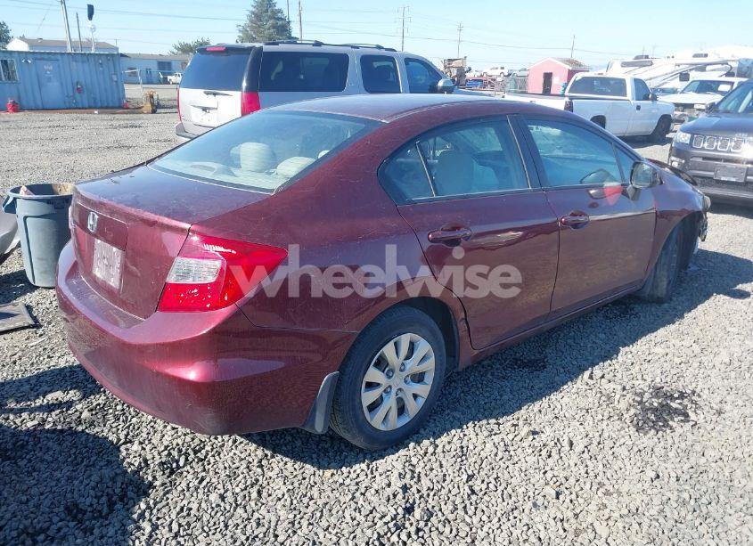 Photo 4 of 2012 Honda Civic LX (VIN 19XFB2F54CE355767)