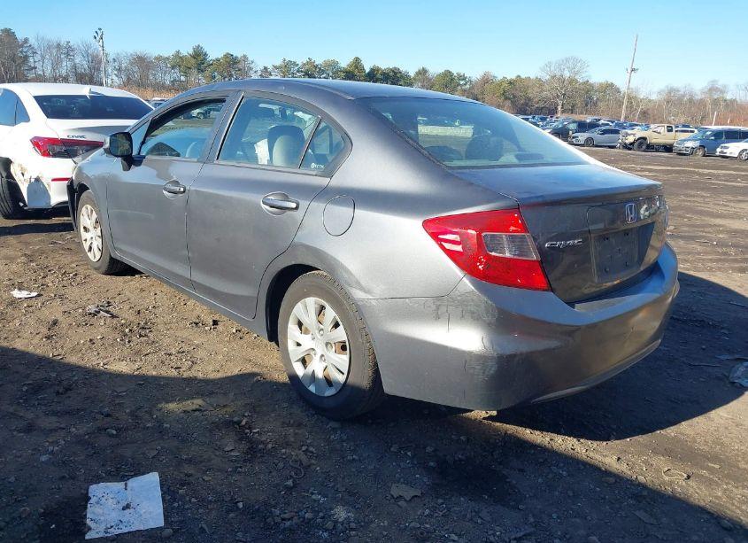 Photo 3 of 2012 Honda Civic SDN LX (VIN 19XFB2F54CE357616)