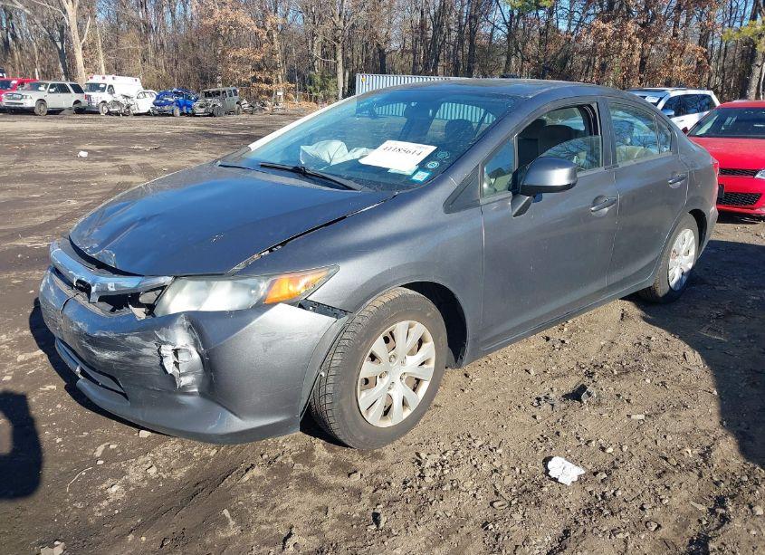 Photo 6 of 2012 Honda Civic SDN LX (VIN 19XFB2F54CE357616)