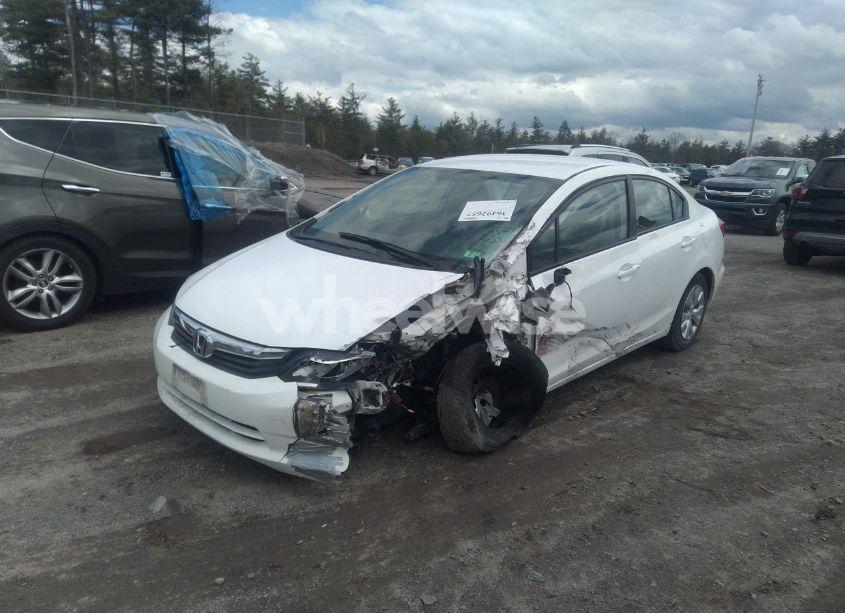 Photo 2 of 2012 Honda Civic LX (VIN 19XFB2F54CE383195)