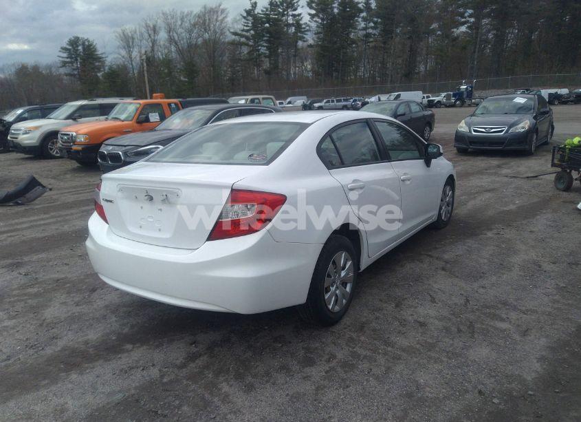 Photo 4 of 2012 Honda Civic LX (VIN 19XFB2F54CE383195)