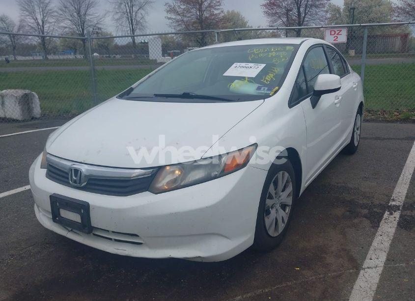 Photo 2 of 2012 Honda Civic LX (VIN 19XFB2F54CE384489)