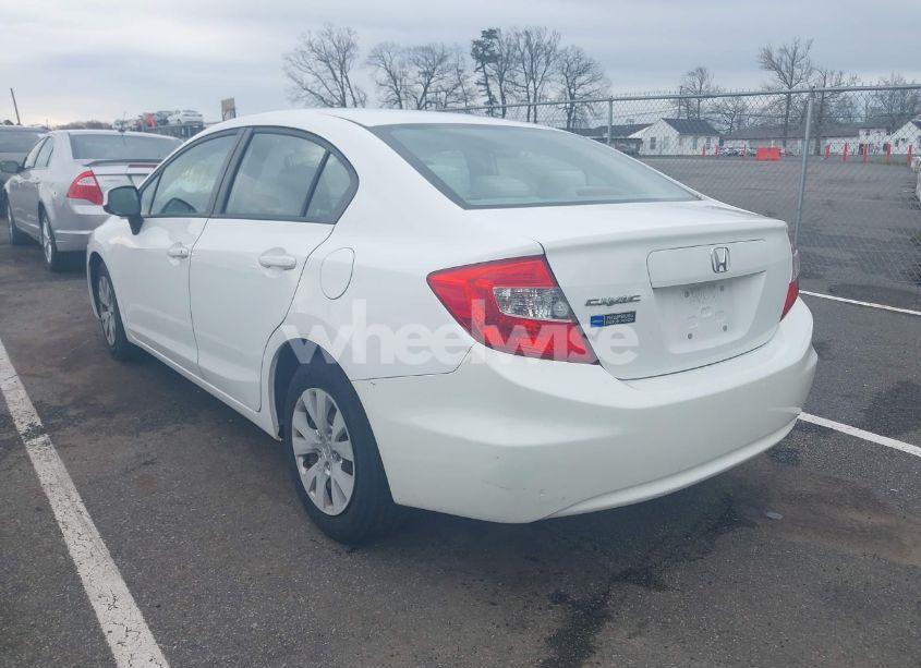 Photo 3 of 2012 Honda Civic LX (VIN 19XFB2F54CE384489)