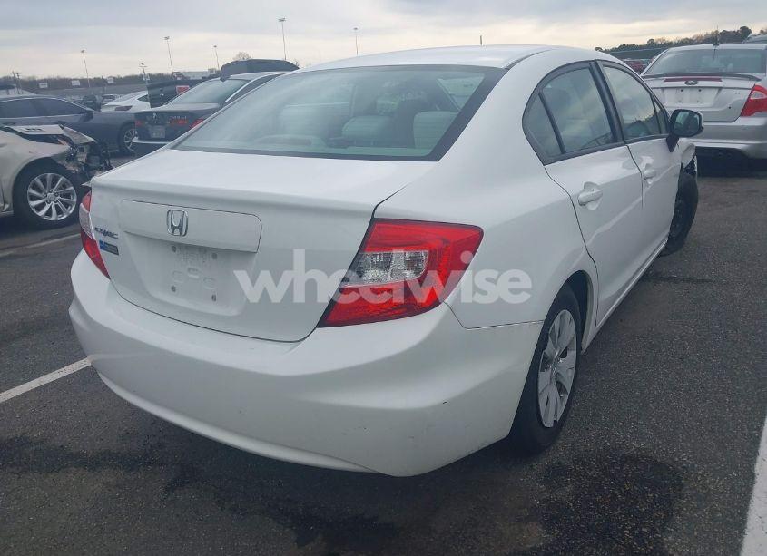 Photo 4 of 2012 Honda Civic LX (VIN 19XFB2F54CE384489)
