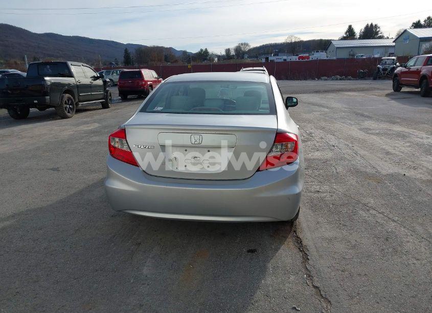 Photo 16 of 2012 Honda Civic LX (VIN 19XFB2F54CE387702)