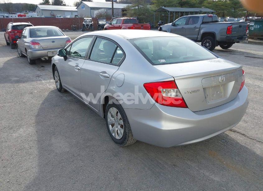 Photo 3 of 2012 Honda Civic LX (VIN 19XFB2F54CE387702)